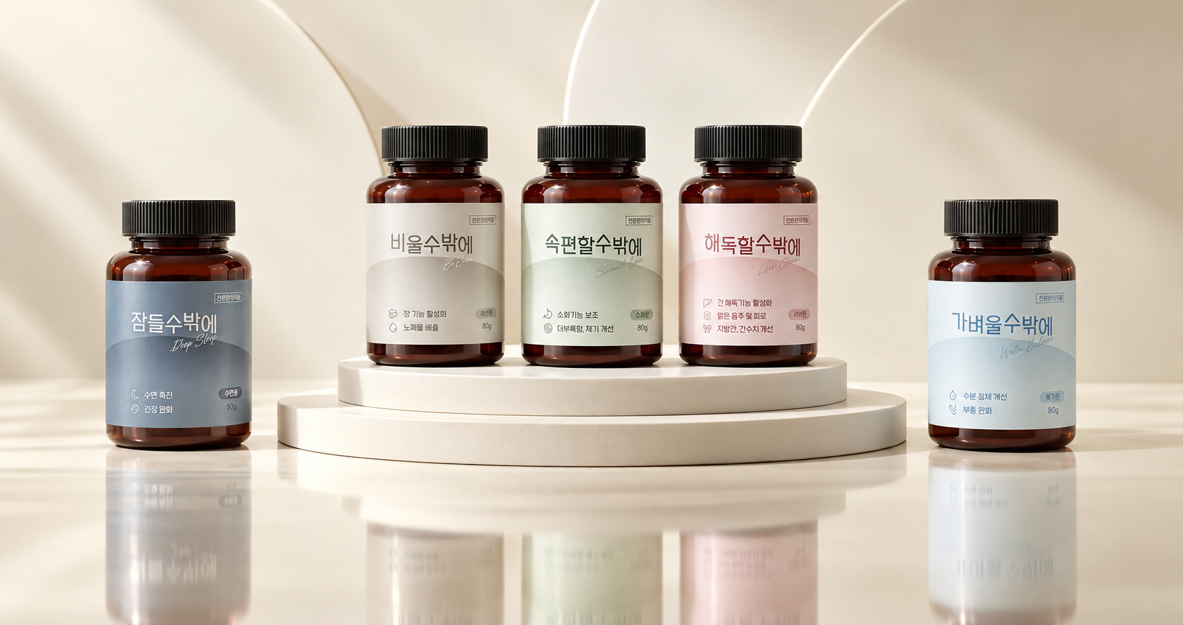 상황별 추가 케어를 위한 다섯 가지 보조환